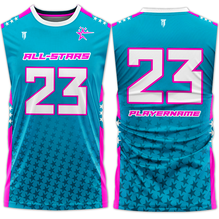 P.T.1 ALL-STARS COMPRESSION 7V7 CUSTOM FLAG FOOTBALL JERSEYS