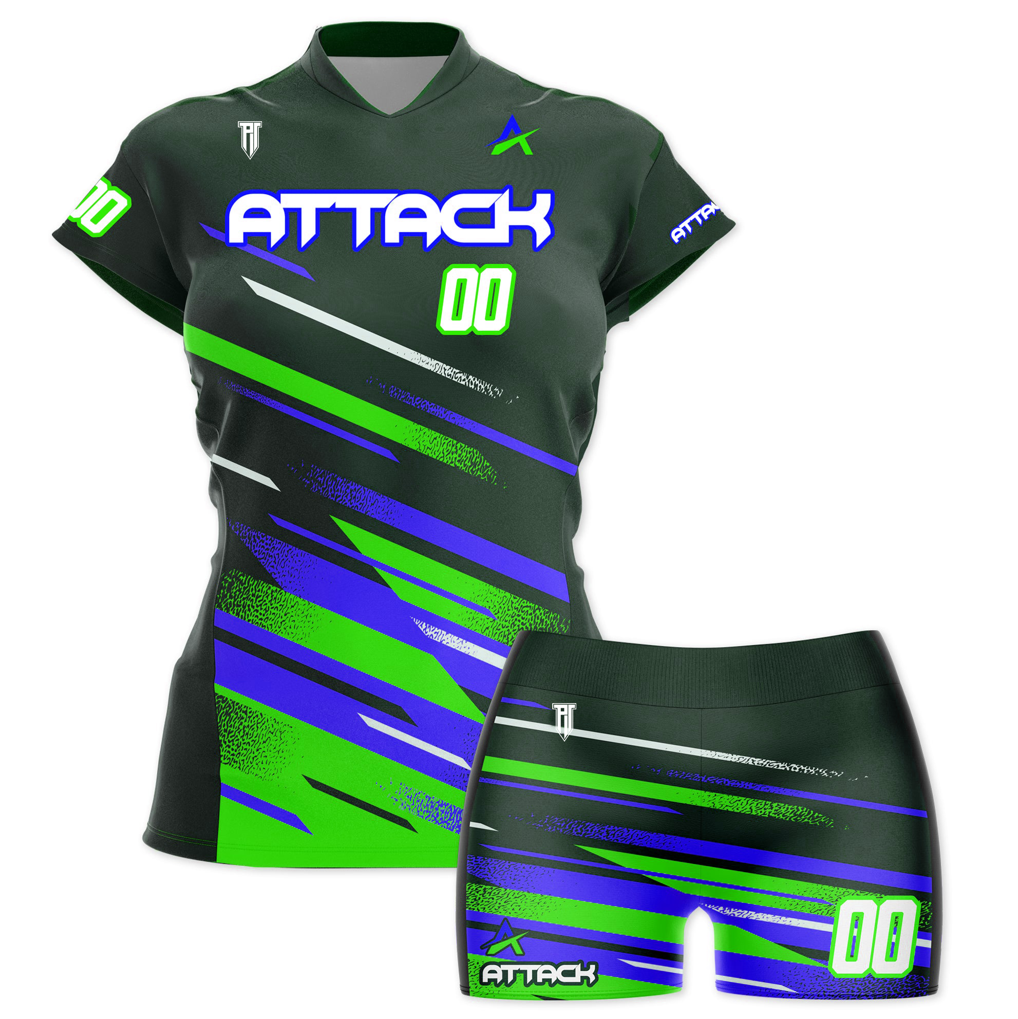 P.T.1 ATTACK WOMEN VOLLEYBALL UNIFORMS