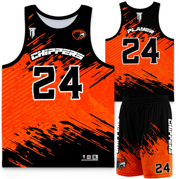 P.T. 1  CHIPPERS CUSTOM BASKETBALL UNIFORM