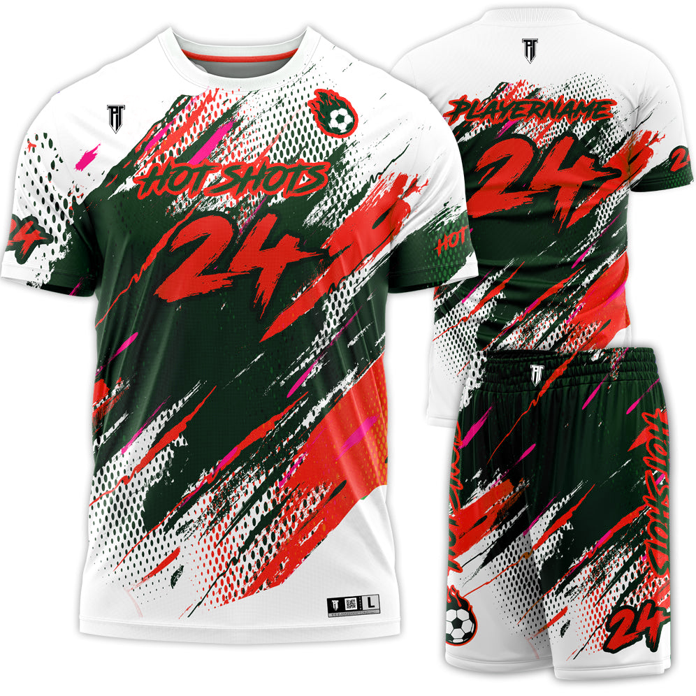 P.T.1 HOT SHOTS SOCCER UNIFORM