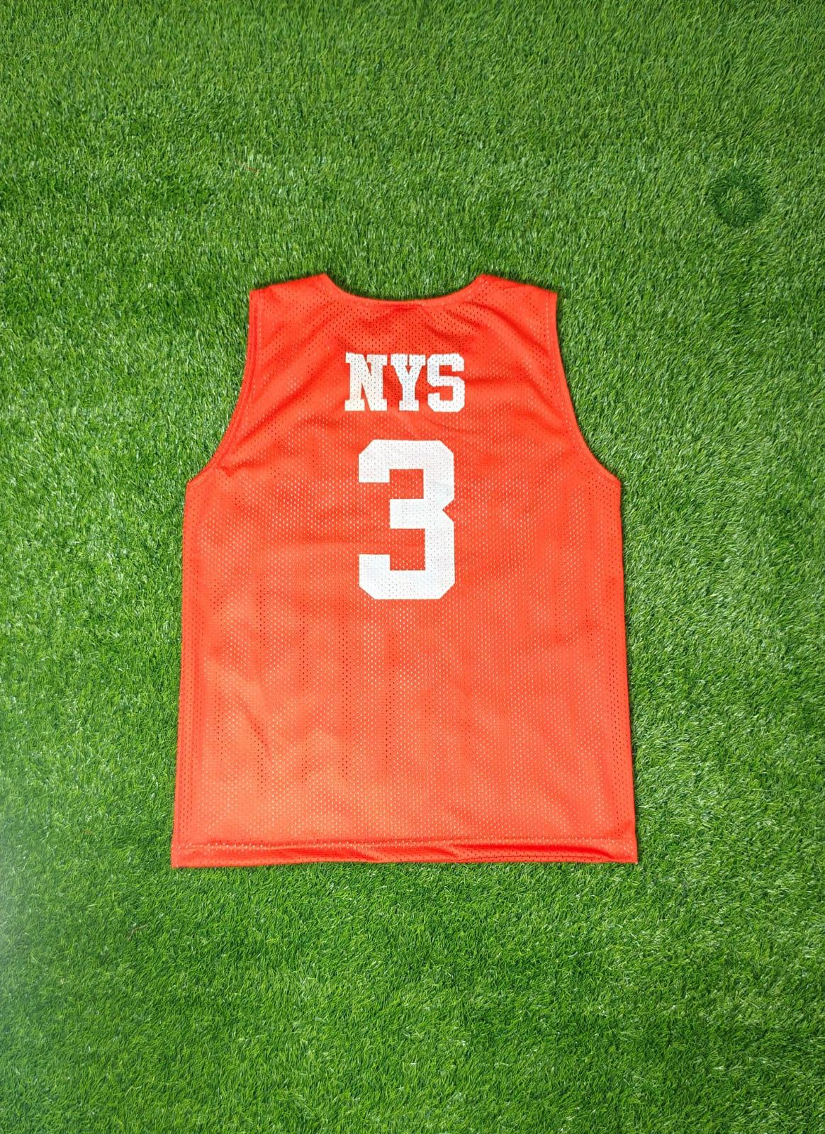 Mesh basketball jerseys