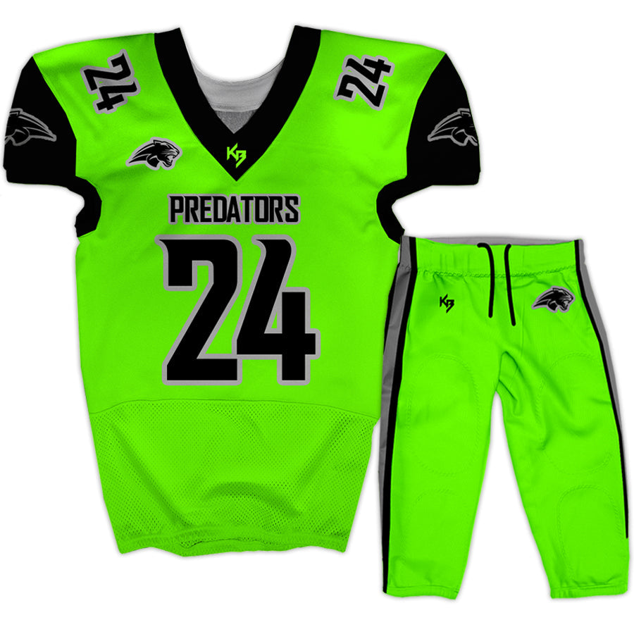 P.T. 1 PREDATORS TACKLE FOOTBALL UNIFORMS