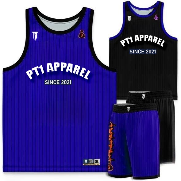 P.T. 1 APPAREL REVERSIBLE BASKETBALL UNIFORM