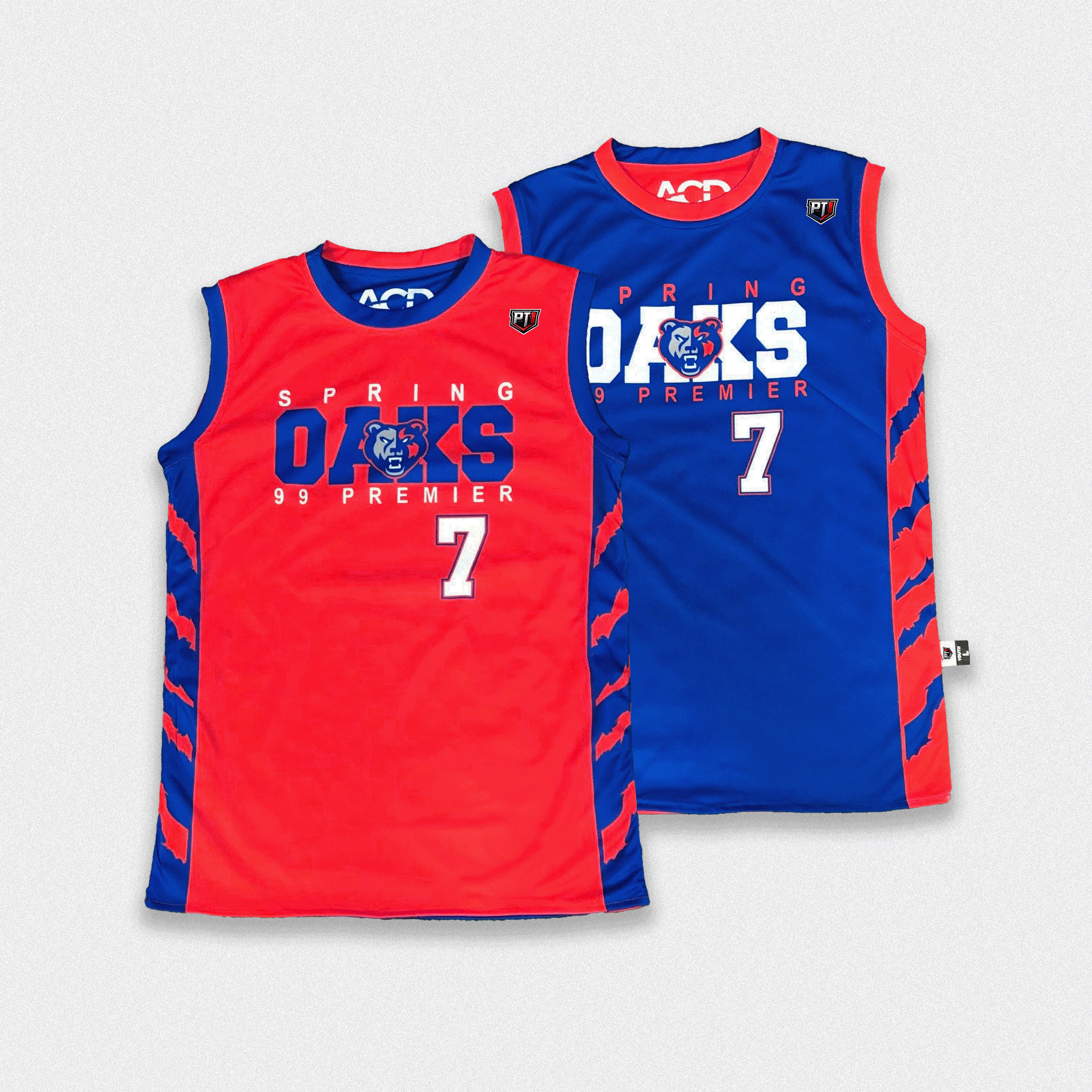 Reversible Crew-Neck Basketball Jersey