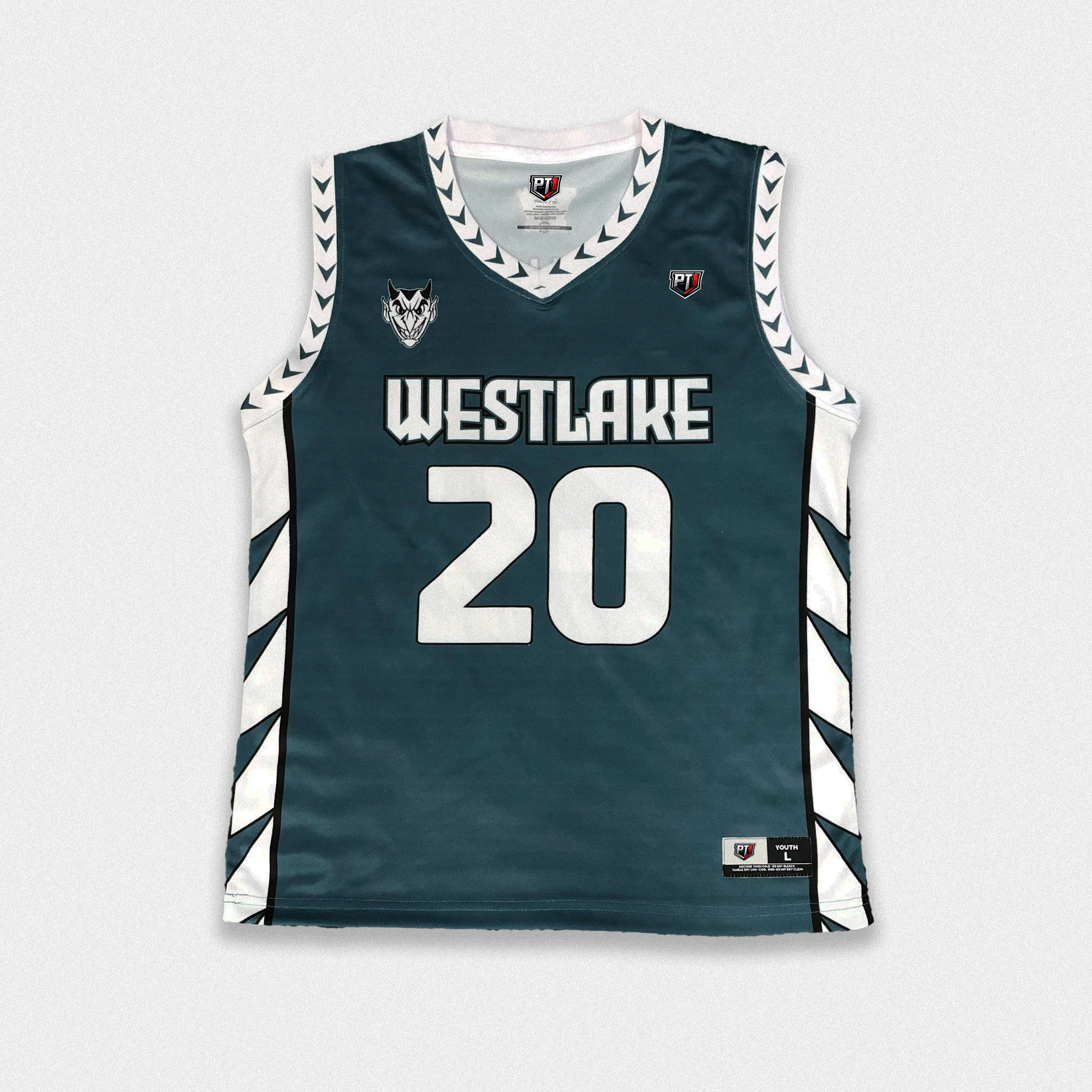 V-Neck Basketball Jersey