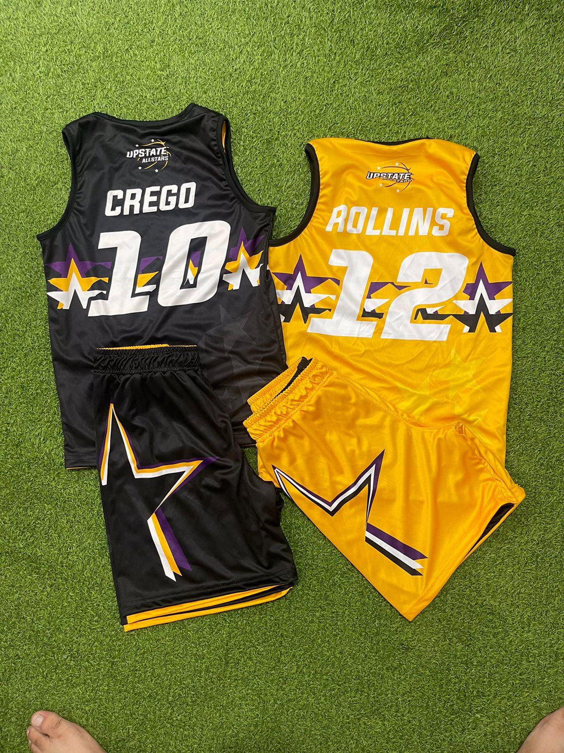 Reversible basketball uniforms