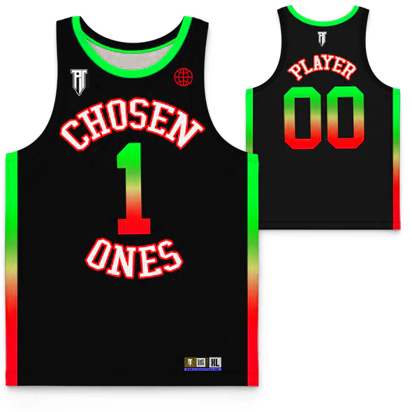 P.T. 1 CHOSEN ONES CUSTOM BASKETBALL JERSEY