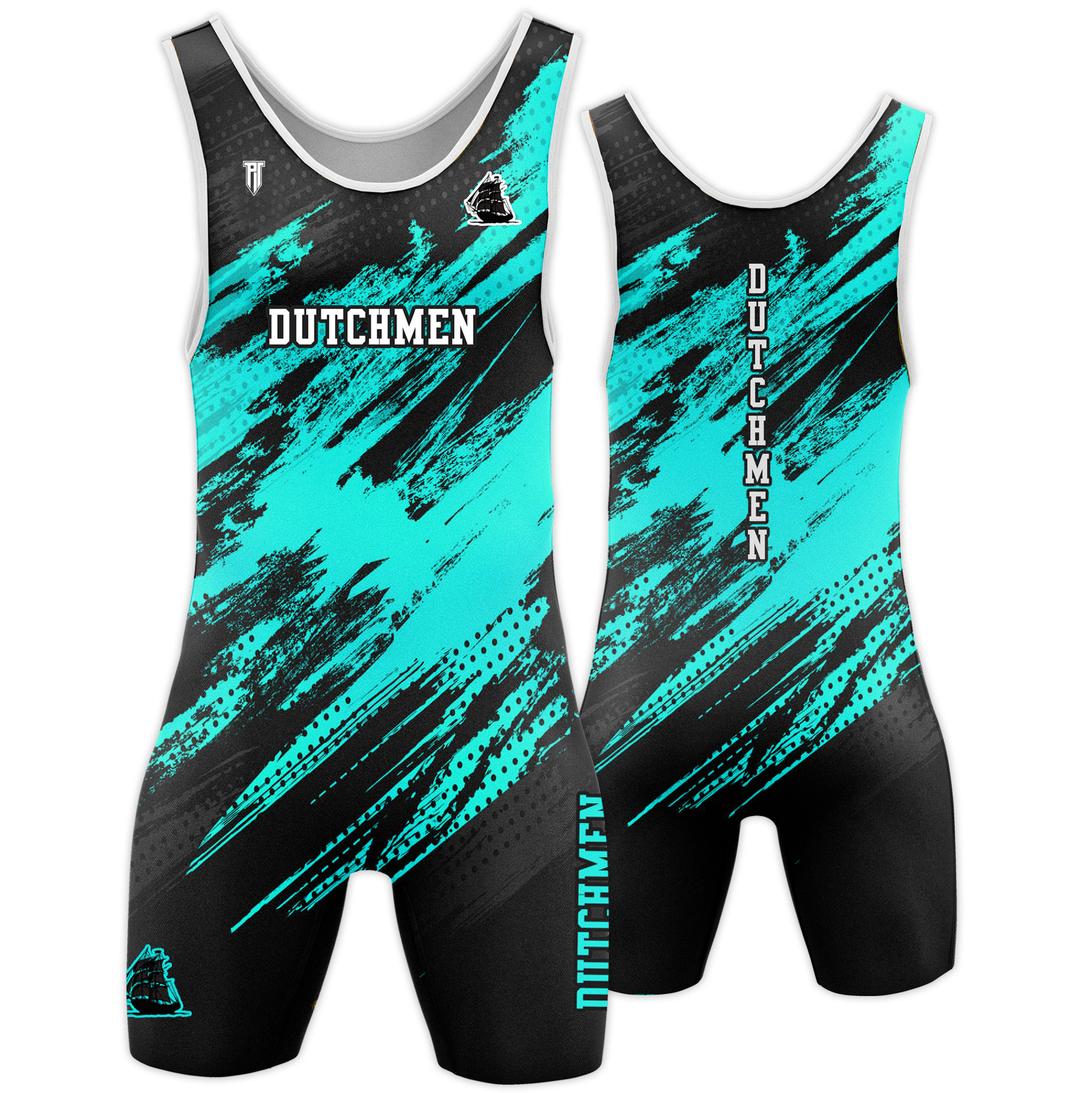 P.T.1 DUTCHMEN WRESTLING SINGLET