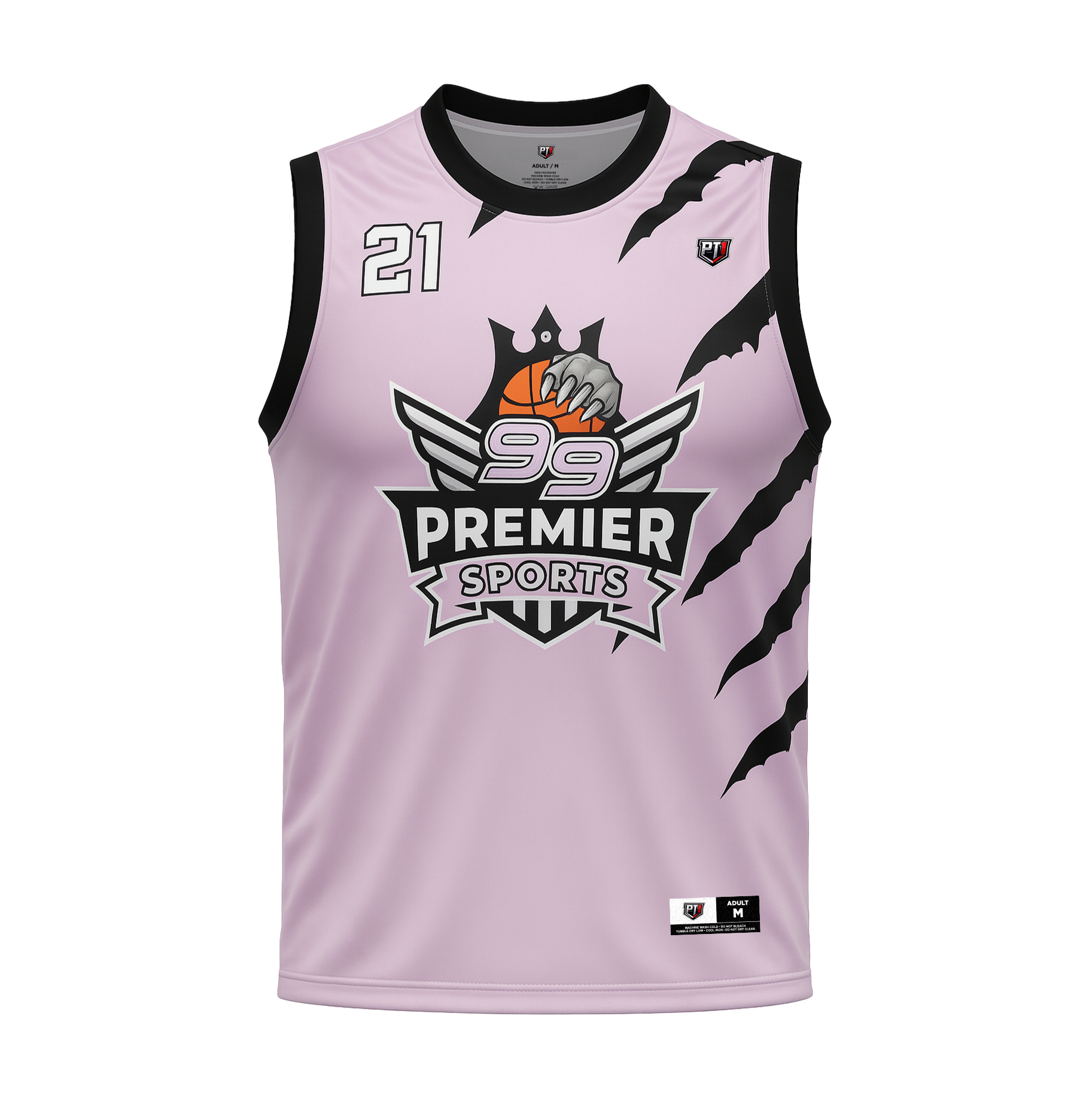 Crew-Neck Basketball Jersey