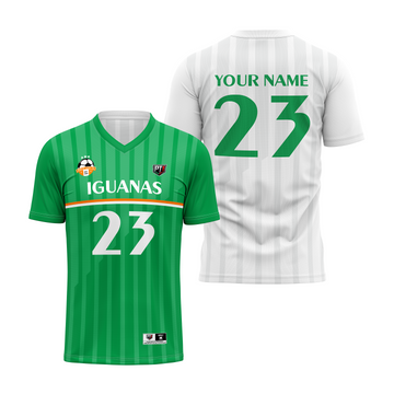 Reversible Single Ply V-Neck Soccer Jersey