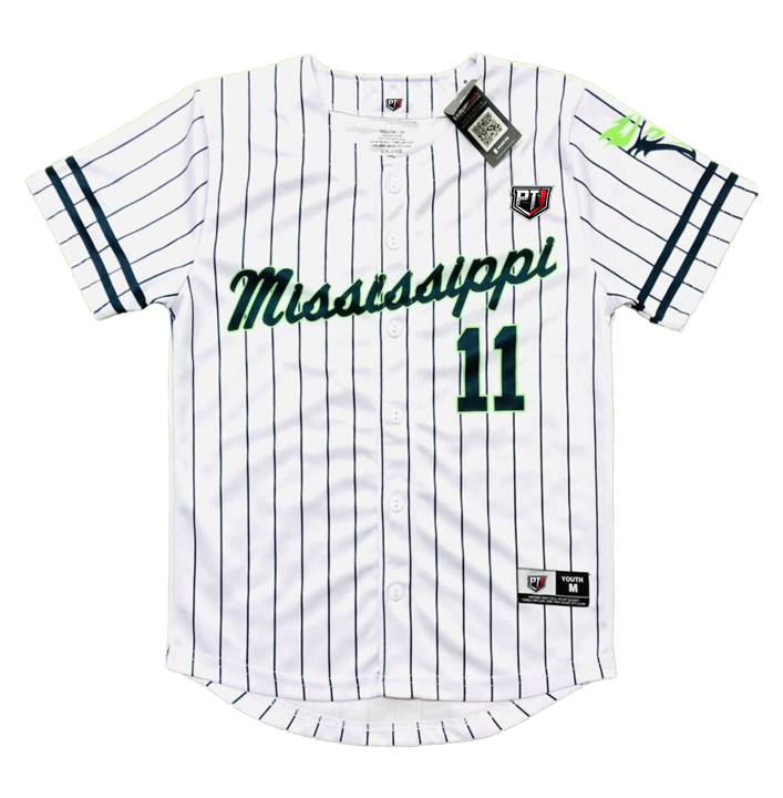 Button-Down Baseball Jersey