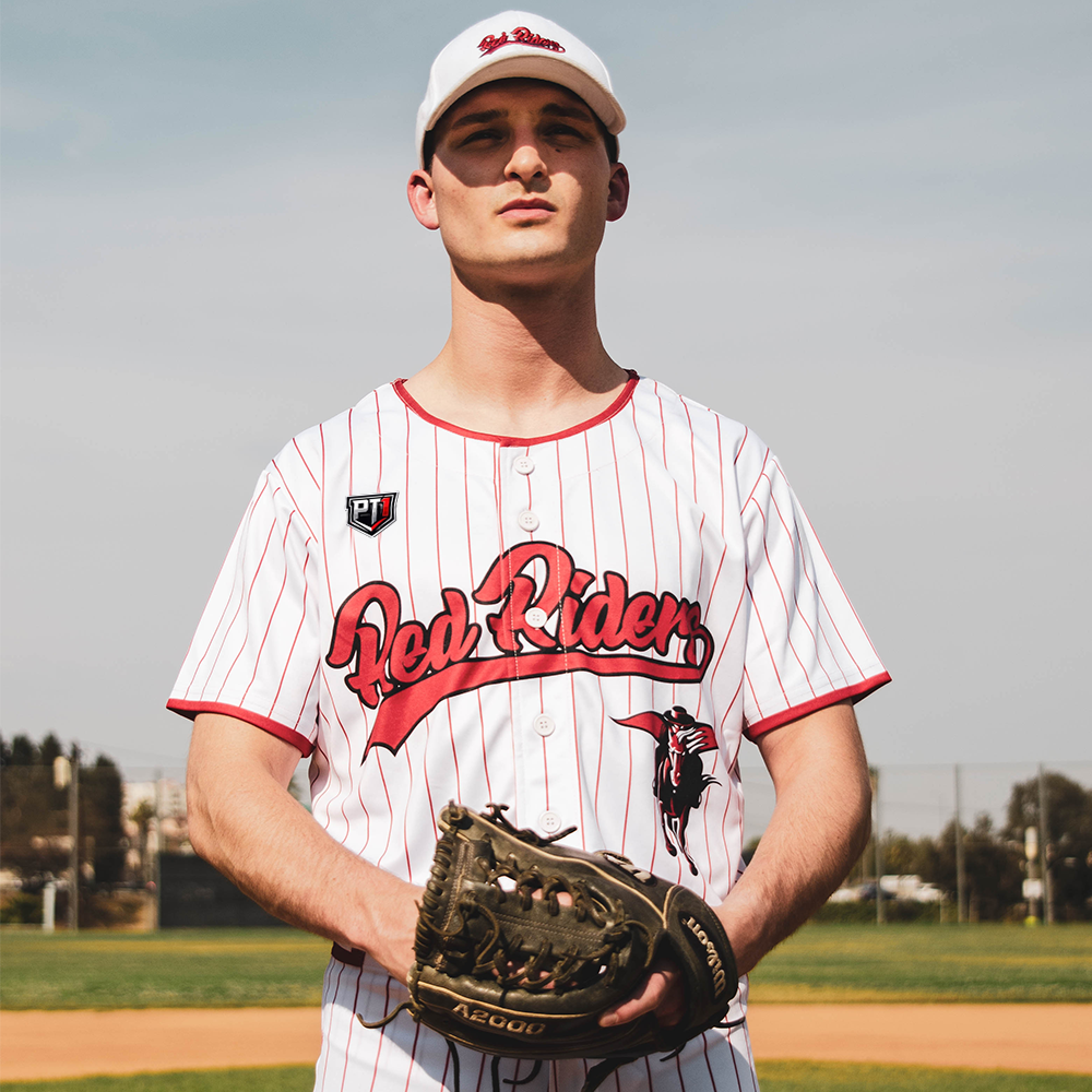 Button-Down Baseball Jersey