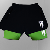 Green and dark blue. Men’s clothing and women’s clothing. People who play basketball, football, the NBA or the NBL wear this. Sportwear brand made for you. The PT 1 Apparel brand which is we can name a top sportswear brand. This is a sportswear essential collection or essentials collection. Popular sportswear shorts, with a beautiful theme. Best fit for gymming, outdoor activities, and hiking. Another option other than Nike, Adidas, puma or Markham.